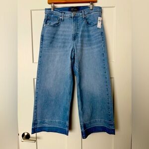 NWT GAP High-Rise Wide Leg Crop 12/31 Short